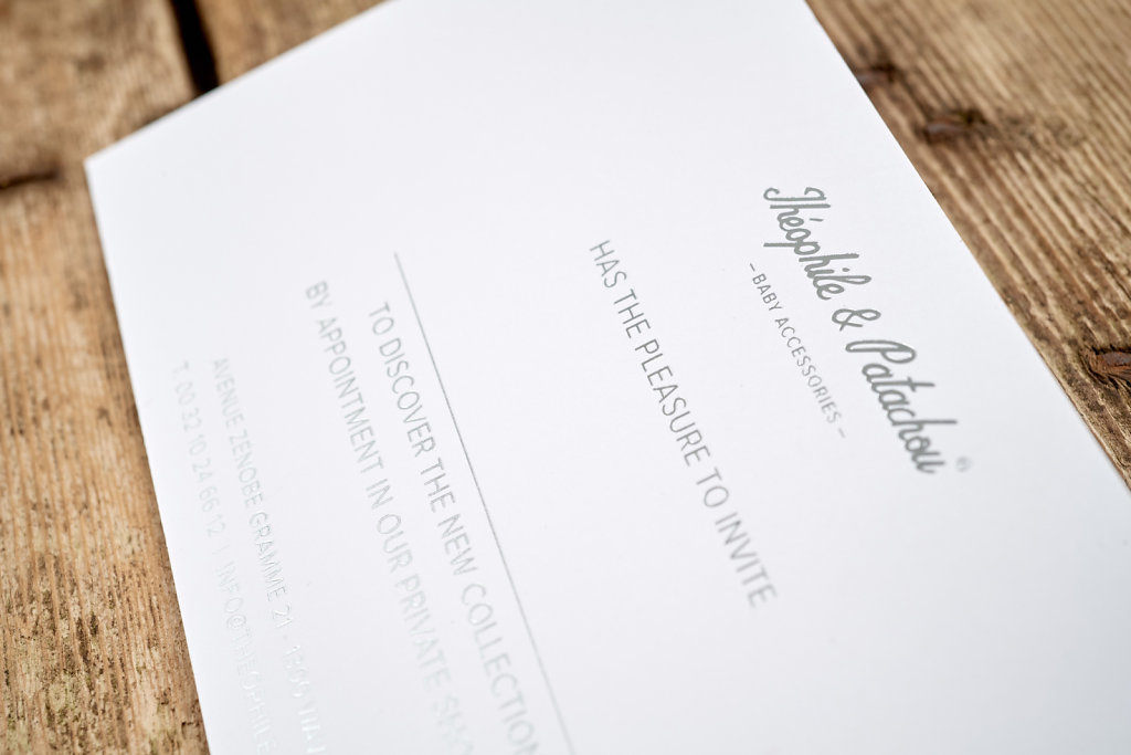 Invitations Théophile & Patachou